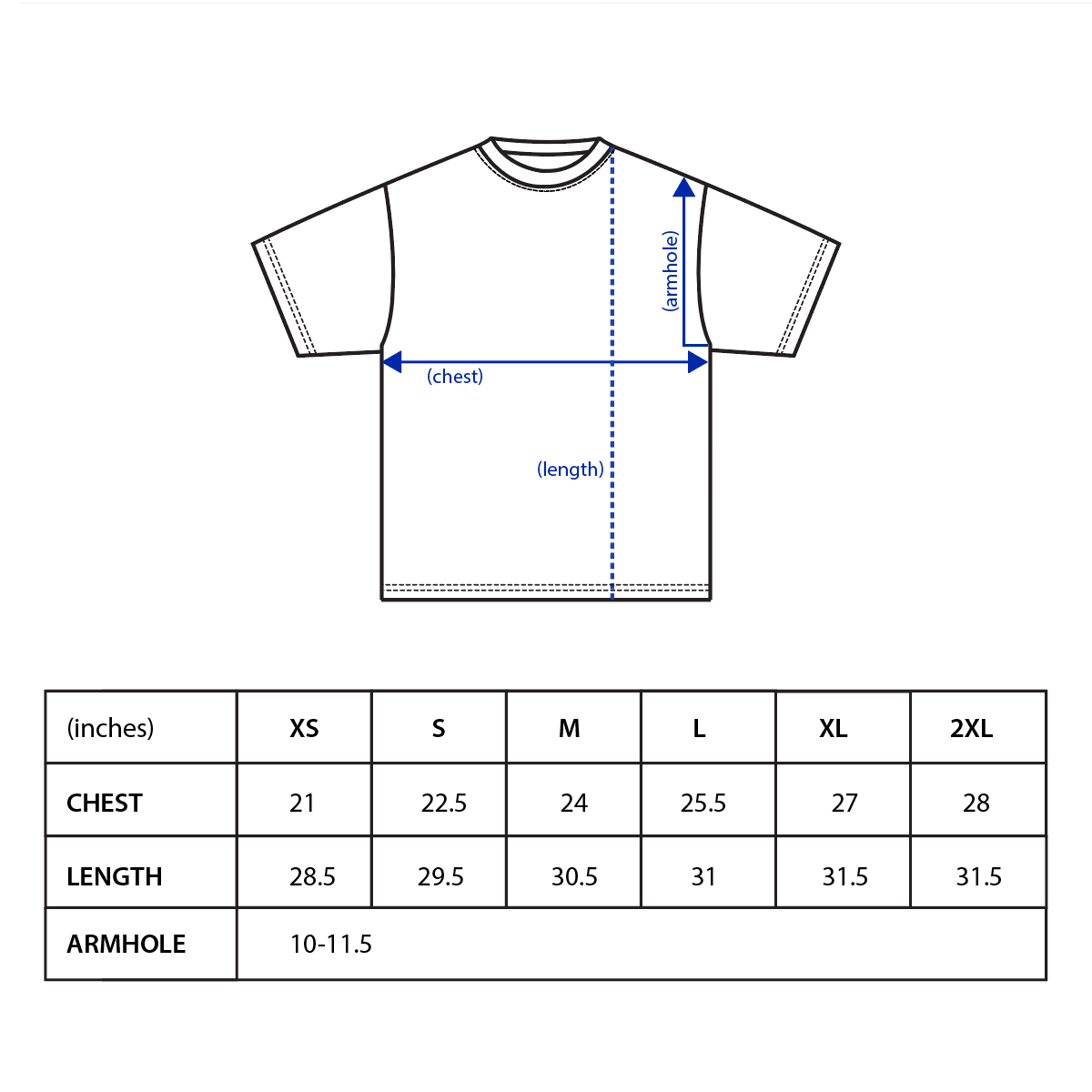 PXL Apparel Color QR Tee